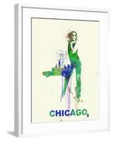 Chicago Romance-NaxArt-Framed Art Print