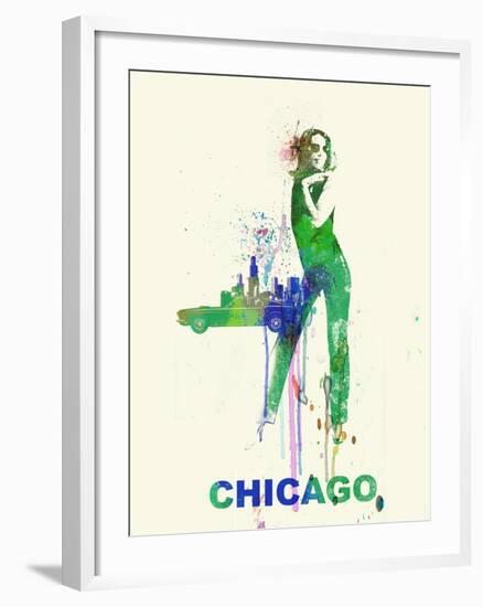 Chicago Romance-NaxArt-Framed Art Print