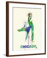 Chicago Romance-NaxArt-Framed Art Print