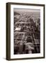 Chicago's Front Yard BW-Steve Gadomski-Framed Photographic Print