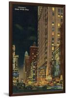 Chicago's Great White Way-null-Framed Art Print