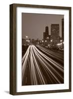 Chicago's Lake Shore Drive BW-Steve Gadomski-Framed Photographic Print