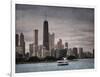 Chicago Sails-Pete Kelly-Framed Giclee Print