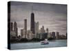 Chicago Sails-Pete Kelly-Stretched Canvas