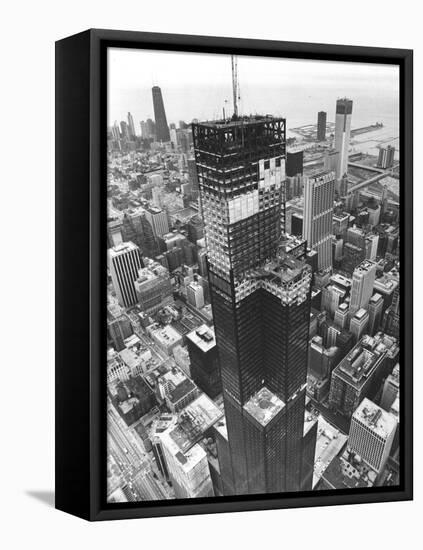 Chicago Sears Tower Topping-null-Framed Stretched Canvas