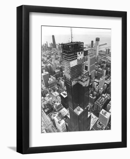 Chicago Sears Tower Topping-null-Framed Photographic Print