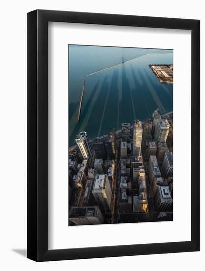 Chicago Shadows-Steve Gadomski-Framed Photographic Print