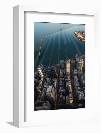 Chicago Shadows-Steve Gadomski-Framed Photographic Print