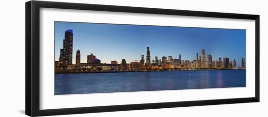 Chicago Skyline 2013-Patrick Warneka-Framed Photographic Print