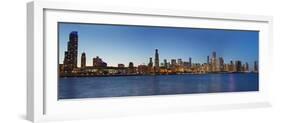 Chicago Skyline 2013-Patrick Warneka-Framed Photographic Print