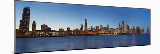 Chicago Skyline 2013-Patrick Warneka-Mounted Photographic Print