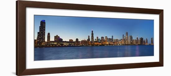 Chicago Skyline 2013-Patrick Warneka-Framed Photographic Print