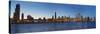 Chicago Skyline 2013-Patrick Warneka-Stretched Canvas