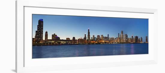 Chicago Skyline 2013-Patrick Warneka-Framed Photographic Print