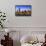 Chicago Skyline and Lake Michigan at Dusk with the Willis Tower on the Left, Chicago, Illinois, USA-Amanda Hall-Framed Stretched Canvas displayed on a wall