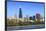 Chicago Skyline and Lake Michigan with the Willis Tower, Chicago, Illinois, USA-Amanda Hall-Framed Photographic Print