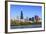 Chicago Skyline and Lake Michigan with the Willis Tower, Chicago, Illinois, USA-Amanda Hall-Framed Photographic Print