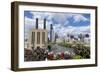 Chicago Skyline and River Looking North-Alan Klehr-Framed Photographic Print