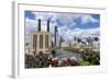 Chicago Skyline and River Looking North-Alan Klehr-Framed Photographic Print