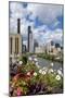 Chicago Skyline and River Looking North-Alan Klehr-Mounted Photographic Print