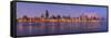 Chicago Skyline at Dawn-gnagel-Framed Stretched Canvas