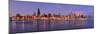 Chicago Skyline at Dawn-gnagel-Mounted Photographic Print