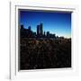 Chicago Skyline at Twilight-Bill Ross-Framed Photographic Print