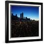 Chicago Skyline at Twilight-Bill Ross-Framed Photographic Print