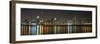 Chicago Skyline Colorful Reflection-Patrick Warneka-Framed Photographic Print