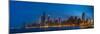 Chicago Skyline From North Ave Beach Panorama-Steve Gadomski-Mounted Photographic Print