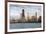 Chicago Skyline from North Avenue Beach at Dusk-Alan Klehr-Framed Photographic Print