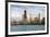 Chicago Skyline from North Avenue Beach at Dusk-Alan Klehr-Framed Photographic Print