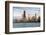 Chicago Skyline from North Avenue Beach at Dusk-Alan Klehr-Framed Photographic Print