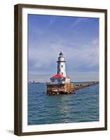 Chicago Skyline from the Water, Illinois, USA-Joe Restuccia III-Framed Premium Photographic Print