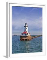 Chicago Skyline from the Water, Illinois, USA-Joe Restuccia III-Framed Premium Photographic Print