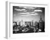 Chicago Skyline from Wacker Drive-null-Framed Premium Photographic Print