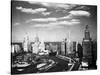 Chicago Skyline from Wacker Drive-null-Stretched Canvas