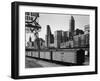 Chicago Skyline from Water Street-null-Framed Photographic Print