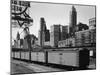 Chicago Skyline from Water Street-null-Mounted Photographic Print