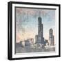 Chicago Skyline I-Dan Meneely-Framed Photographic Print