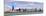 Chicago Skyline Panorama with Skyscrapers over Lake Michigan with Cloudy Blue Sky.-Songquan Deng-Mounted Photographic Print