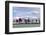 Chicago Skyline Panorama with Skyscrapers over Lake Michigan with Cloudy Blue Sky.-Songquan Deng-Framed Photographic Print