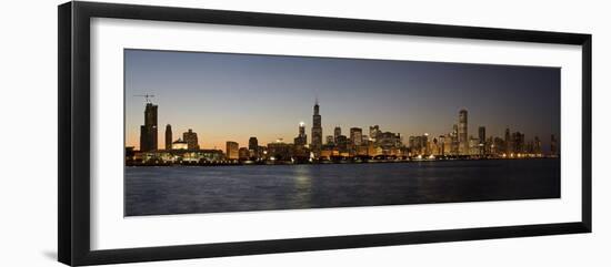 Chicago Skyline Panorama-Steve Gadomski-Framed Photographic Print