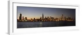 Chicago Skyline Panorama-Steve Gadomski-Framed Photographic Print