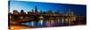 Chicago Skyline Panorama-Steve Gadomski-Stretched Canvas