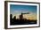 Chicago Skyline Silhouette-Steve Gadomski-Framed Photographic Print