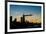 Chicago Skyline Silhouette-Steve Gadomski-Framed Photographic Print