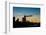 Chicago Skyline Silhouette-Steve Gadomski-Framed Photographic Print