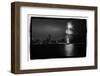 Chicago Skyline with Fireworks-Steve Gadomski-Framed Photographic Print