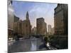 Chicago Skyline-Pete Kelly-Mounted Giclee Print